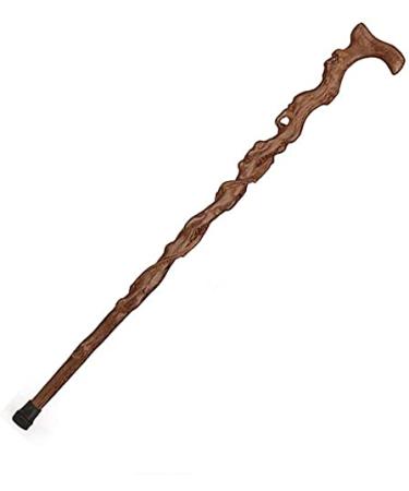 Wooden Walking Stick Solid Cane Folding Chicken Wing Wood Old Walking Stick Root Carving Smooth and Delicate Light Walking Poles (Color : #3) #2