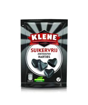 Klene sachet coeurs r glisse sans sucre 105 gr 12x | Poids total 1260 gr