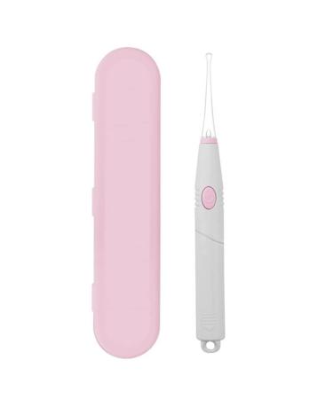 Ear Cleaner Ear Wax Removal Tool Flashlight Earpick Ear Cleaning Earwax Remover Luminous Ear Curette Light Spoon (Color : White)
