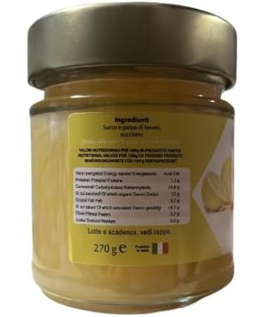 Castagnino Extra Lemon Jam Pot of 270 g - Buy Online on GoSupps.com