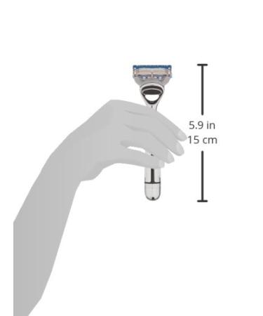 The Art of Shaving Men's Fusion Chrome Manual Razor - Weighted Handle for Stability & Control - Buy Online on GoSupps.com