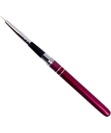 FOMIYES Set Fashion Design Shinning Red Color Le Cercle Rouge Stripers Nail Art Liner Brush Nail Art Liner Pen Multifunction The Brush Light Pen Eyeliner Brush medium Red - Buy Online on GoSupps.com
