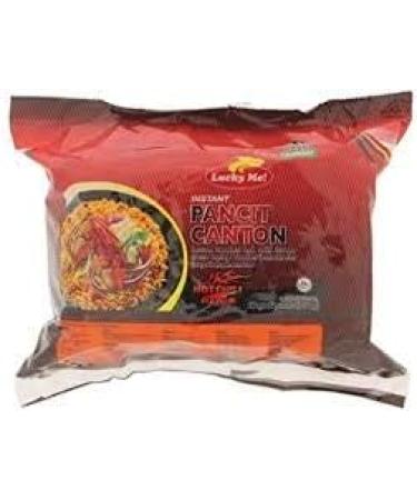 LUCKY ME HOT Chilli Flavour Chow Mein PANCIT Canton Instant Noodle Halal (6X 60g) - Buy Online on GoSupps.com