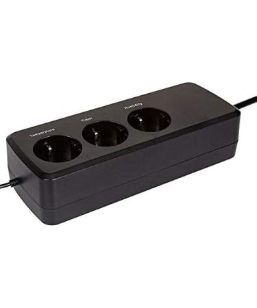 Repti-Zoo EZ Thermo-Hygro-Timer Controller - Advanced Thermo/Hygrostat with Dual Timer for Optimal Reptile Habitat - Buy Online on GoSupps.com