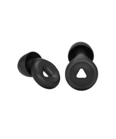 MuteMates noise cancelling reusable silicone earplugs for sleep / concerts / studying - black