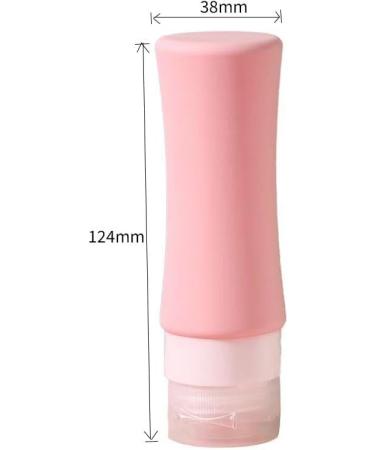 omoigawa Travel toilet bottle set TSA approved travel 3OZ container leak proof travel container without BPA travel cosmetics shampoo and lotion can be refilled 4-color set. - Buy Online on GoSupps.com