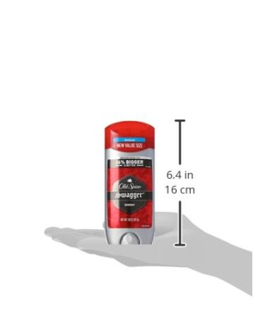 Old Spice Aluminum Free Deodorant for Men Red Zone Collection Swagger Invisible Solid Lime & Cedarwood Scent 3.8 Oz 3.8 Ounce (Pack of 1) Swagger - Buy Online on GoSupps.com