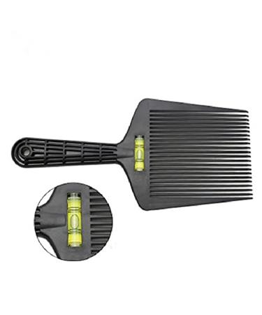 Barber Flat Top Comb with Level Bang Liquid Oil Hair Cutting Angle Adjustment - Black Styling Tool - Buy Online on GoSupps.com
