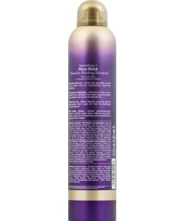 OGX Smoothing + Shea Sleek Humidity Blocking Hairspray 8 Ounce Purple 8 Ounce (Pack of 1) Hairspray - Buy Online on GoSupps.com