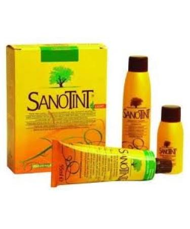 Sanotint - hair color No. 88 "honey blonde medium" - 1x 125 ml - natural hair color with valuable vegetable active ingredients - with gold brain olives birch and grape seeds with natural biotin