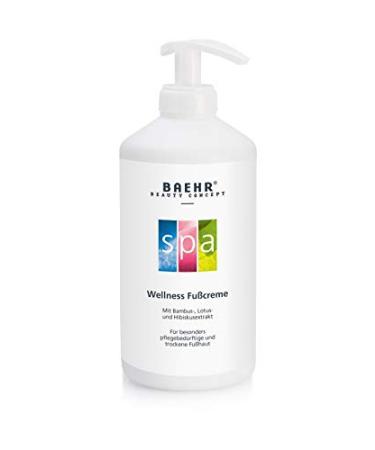 BAEHR BEAUTY CONCEPT SPA Wellness Foot Cream Jar without Pump 500 ml