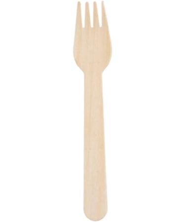 Just Basic Wooden Fork Set 30pcs Compostable Forks Set - Buy Online on GoSupps.com
