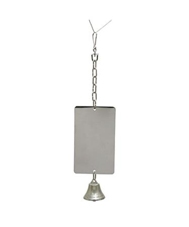 Rosewood Parrot Toy Giant Mirror with Bell Large - Buy Online on GoSupps.com