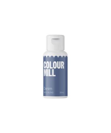 Colour Mill Food Colouring - Denim Blue Food Colouring 20ml - Perfect for Cake Baking - Premium Oil Based Edible Food Colouring Liquid - Vegan Food Colouring - Gluten Free