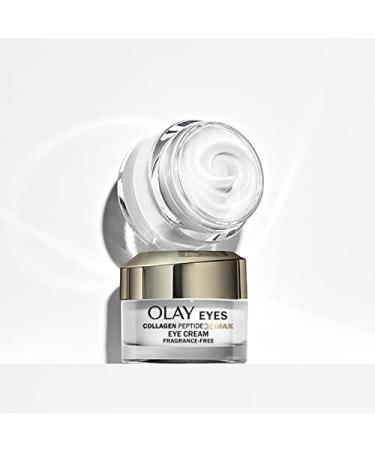 Olay Eyes Collagen Peptide 24 MAX Eye Cream - Fragrance Free, 0.5 oz - Buy Online on GoSupps.com