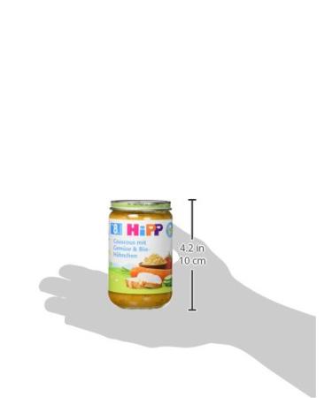 HiPP Couscous with Vegetables & Organic Chicken - Pack of 6 (220g each) | Healthy Baby Food - International Shipping Available - Buy Online on GoSupps.com