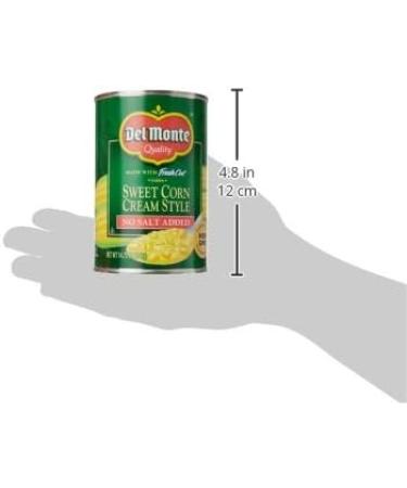 Del Monte Cream Style Sweet Corn No Salt Added 14.75 oz - Buy Online on GoSupps.com