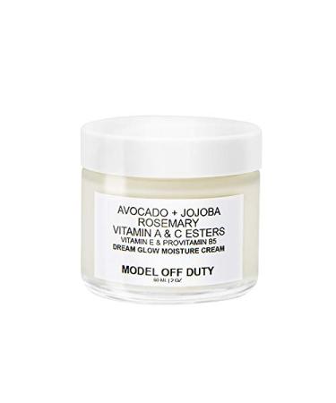 Model off Duty Beauty Dream Glow Moisture Cream | Anti Aging Face Cream, Neck Cream, Vitamin C Cream, Vitamin E Cream | Natural Face Moisturizer For Acne Scar Removal, Dark Circles & Wrinkle | 2.0 oz