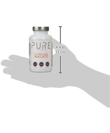 Bodybuilding Warehouse Pure Citrulline Malate Capsules - 500mg - Supports Lactic Acid Removal - 120 Caps - Buy Online on GoSupps.com