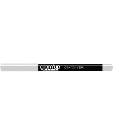 Glam'Up Paris - Eye Pencil - Eyeliner - Long Lasting - Creamy Texture - Intense Color - High Precision - Easy to Apply - No. 07 - White - Buy Online on GoSupps.com