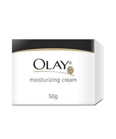 O.lay Moisturising Cream - Hydrates & Locks in Moisture | Lightweight Non-Greasy | For All Skin Types - 50g - Buy Online on GoSupps.com
