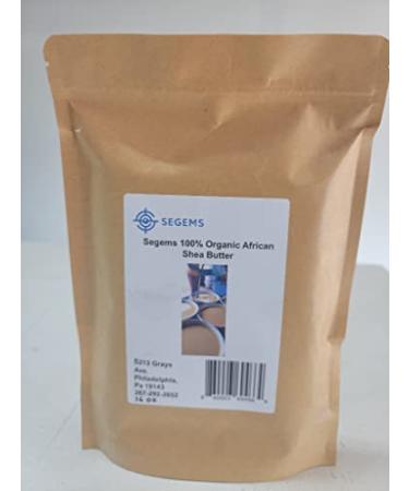 Buy Segems Organic Unrefined Raw White Shea Butter 100% Authentic 16oz - Premium Quality for Skin & Hair Care - Fast International Shipping - Buy Online on GoSupps.com