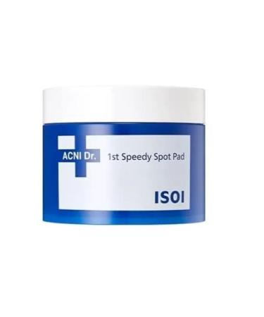 ISOI ACNI Dr. 1st Speedy Spot Pad 60pcs (110g) Soothing Pads for Redness and Blemish Care Korean Skincare