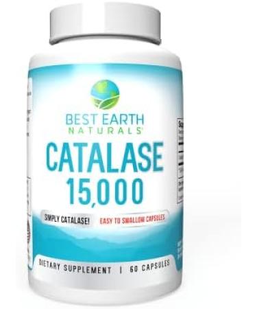Catalase 15,000 Antioxidant Enzyme - 60 Day Supply | Pure and Potent - Buy Online on GoSupps.com