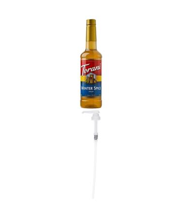 TORANI Winter Spice Syrup 750ml PET and Torani Flavored Flavour Syrup Pump for 750ml