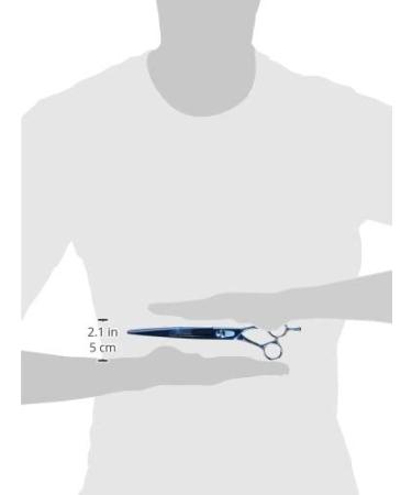 Master Grooming 5200 Titanium Straight Shear 6.5-Inch Blue - Professional Grooming Tool - Buy Online on GoSupps.com