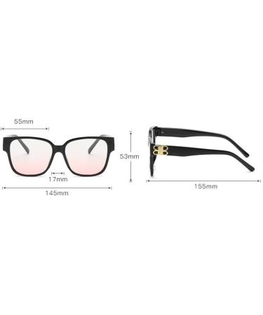 Buy Anti UV Oversized Reading Glasses - Blue Light Blocking Comfort Fit +100 Presbyopic Pink - Buy Online on GoSupps.com