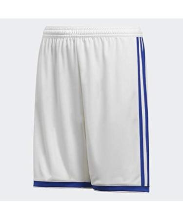 adidas Boys' Regista 18 Shorts in White/Bold Blue - Small - Buy Online on GoSupps.com