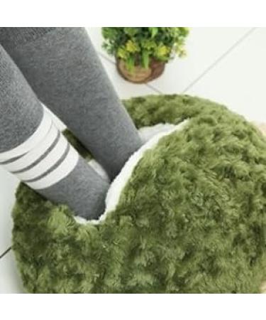 NEZIH Comfortable Foot Warmer Pouch - Soft Anti-Slip Foot Warmer for Men & Women | Perfect for Under Desk Bed Office & Home - Green - Buy Online on GoSupps.com