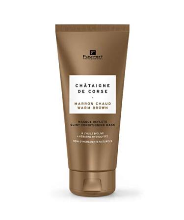 Fauvert Professionnel - CORSICAN CHESTNUT REFLECTION MASK - (Olive tree extract + Hydrolyzed keratin) - 200ML
