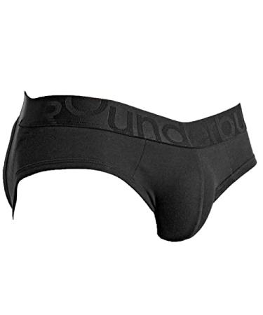 Rounderbum | Mens Underwear  Lift Jock Strap | Jockstraps for Men - Jock Brief | Push Up Effect  Butt Lifting Shapewear Small Black Jock Brief