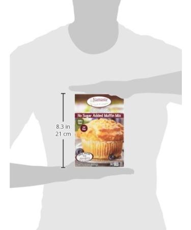 Namaste Foods Gluten Free Sugar Free Muffin Mix - 14oz (Pack of 6) | Healthy Baking - Buy Online on GoSupps.com