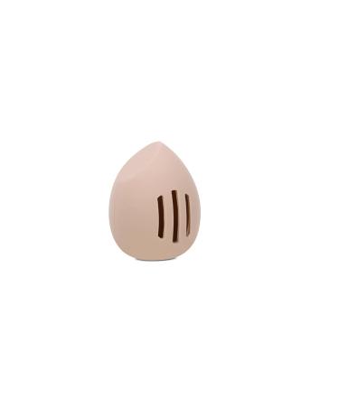 Sprigold Womens Soft Silicone Travel or Daily Makeup Sponge Holder Portable Cosmetic Face Sponge Holder Soft and Eco-Friendly Silicone Beauty Make up Organizer for Travel(Khaki)