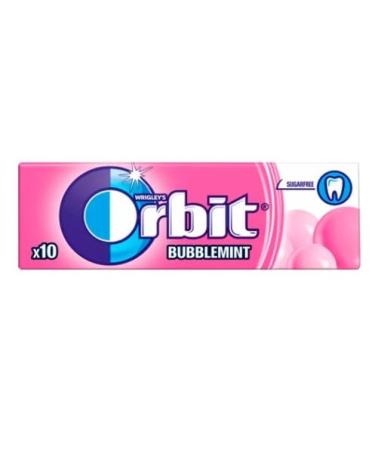 10-30 Packs of Original WRIGLEY'S Orbit/Extra Chewing Gum Packs Fresh Stock (Orbit BUBBLEMINT 20 Pack)