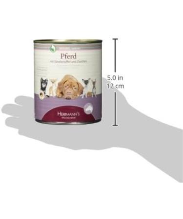 Herrmann Can Sensitive Horse Food - Sweet Potato Zucchini & Borage Oil Pack of 6 (4800g) - Premium International Pet Supply - Buy Online on GoSupps.com