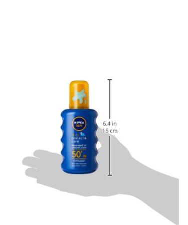 NIVEA SUN Children s Sun Spray SPF 50+ - 200ml | Best Kids Sun Protection & Care - Buy Online on GoSupps.com