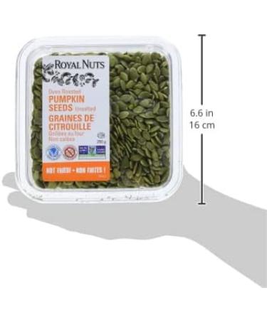 ROYAL NUTS Dry Roasted Shelled Pumpkin Seeds 250 Grams - Buy Online on GoSupps.com