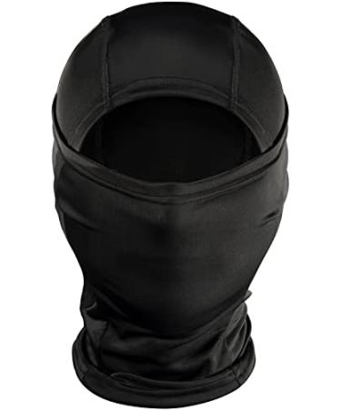 OneTigris Balaclava Face Mask Men, Women's Full Head Wrap Motorcycle Cooling Neck Gaiter Tactical Hood for Hiking Cycling Large Black