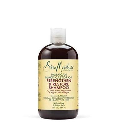 Shea Moisture Jamaican Black Castor Oil Shampoo - Strengthen Grow & Restore 13 oz | International Shipping Available - Buy Online on GoSupps.com