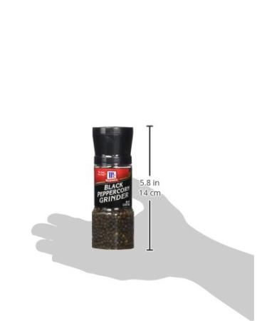 McCormick Black Peppercorn Grinder 2.5 oz - Freshly Ground Premium Peppercorns - Buy Online on GoSupps.com