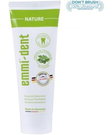 Emmi-dent Ultrasonic Toothpaste with Nano-Bubbles (Nature Extra Mild with no Fluoride 5 Pack) - Buy Online on GoSupps.com