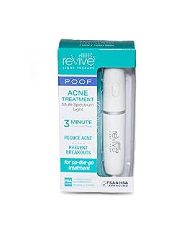 reVive Poof Acne Treatment Device - Light Therapy (White) - Buy Online on GoSupps.com