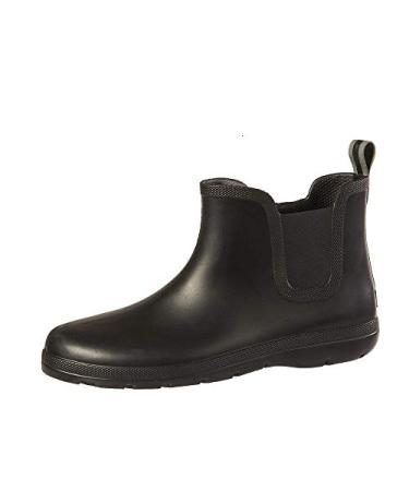 totes Men's Cirrus Chelsea Ankle Rain Boot 11 Black