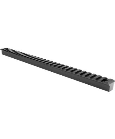 AIM Sports 12-Inch X 0.64-Inch Uncut Rail, Small, Black