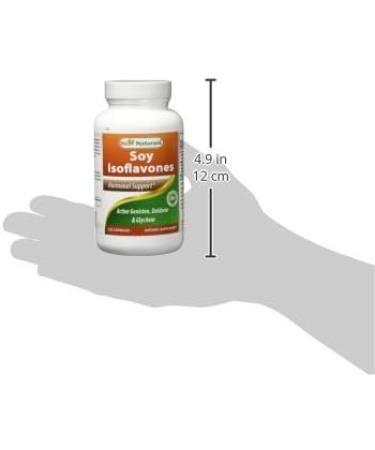 Best Naturals Soy Isoflavones for Women 750mg Capsules - 120 Count (Pack of 1) - Buy Online on GoSupps.com