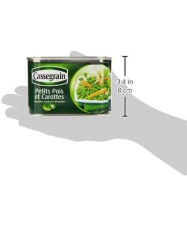  Cassegrain Cassegrain Small Peas Carrots 709 g Box - Pack of 6 - Buy Online on GoSupps.com